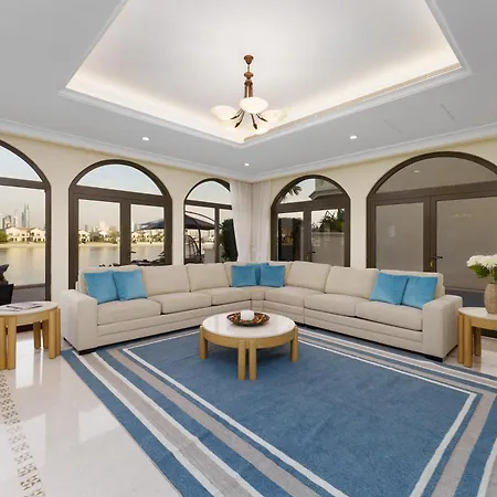 Stunning Villa With Private Pool & Beach Access Dubai Exterior photo