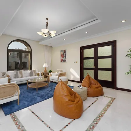 Stunning Villa With Private Pool & Beach Access Dubai Exterior photo